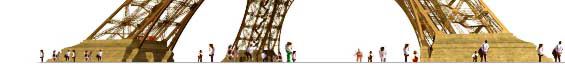 Les pieds de la Tour